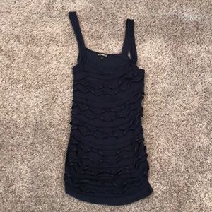 Express Navy Blue Tank Top Size XS